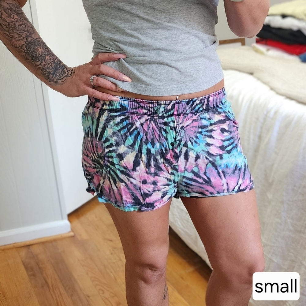 Victoria's Secret PINK | Tie-Dye Boxy Pajama Shorts